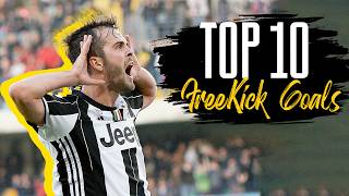 One of Juventus FreeKick Gurus Miralem Pjanics Masterclass [upl. by Nyrrat830]