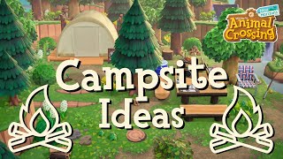 15 Ways to Decorate Your Campsite in Animal Crossing D  acnh [upl. by Enyrat]