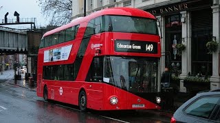 Route 149 LT602 LTZ1602 Towards Princess May Street From London Bridge [upl. by Eiramanig166]