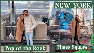 Passei mal 🤮 FOMOS ao TOP OF THE ROCK e TIMES SQUARE  Joana Gentil [upl. by Damon]