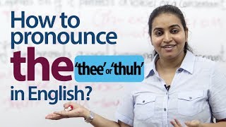 How to Pronounce quotthequot in English  English Pronunciation amp Grammar lesson [upl. by Ulyram]