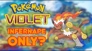 Can I Beat Pokemon Violet with Infernape Only [upl. by Aneert609]