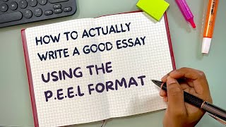 How to actually write General Paper essays using PEEL format how to write the best A essays [upl. by Adnilram61]