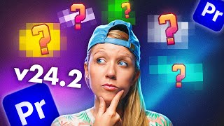 What is new in Premiere Pro v242 6 New Features [upl. by Arevle]