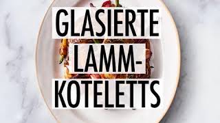 Jamie Oliver  Rezept für glasierte Lammkoteletts [upl. by Raleigh]