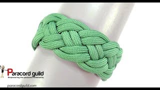 Wide 4 part turks head knots enlargement process number 1 [upl. by Hgalehs]