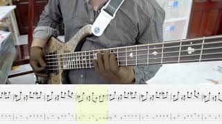 Rối Ren  Truant Fu  bass cover with tab [upl. by Yadsnil810]