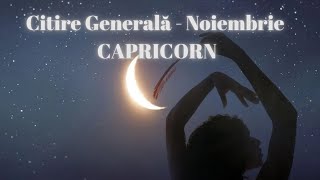 Citire Tarot Noiembrie  Capricorn  Reușești să îți echilibrezi emoțiile 🌟 [upl. by Carmelina]