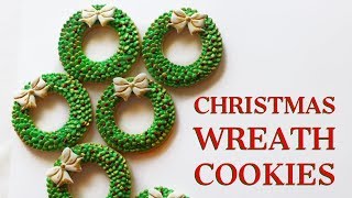 Christmas Wreath Cookies [upl. by Chen223]