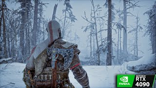 GOD OF WAR RAGNAROK PC  RTX 4090 ULTRA GRAPHICS [upl. by Gunter]