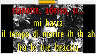 Battisti Il tempo di morire Karaoke con cori e motore Harley motocicletta [upl. by Rasec679]