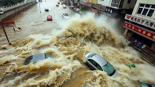 Most Unbelievable Moments Ever Caught On Camera  DESTRUCTIVE WAVES DURING A STORM TSUNAMI DESTROY [upl. by Moyna]