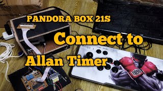 Pandora Box 21s Setup For Allan Timer For Bussiness  Coin Operated [upl. by Yllut]