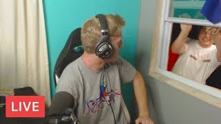 Surprising Tfue With 10000 Live  Fortnite [upl. by Aihsoek350]