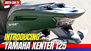 Yamaha Xenter 125 A Blend of Comfort Style and Urban Agility  MOTOCAR TV [upl. by Eidas]