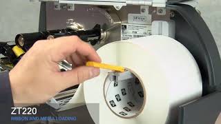 Zebra ZT200 Series HowTo Clean Printhead and Platen [upl. by Zahc]