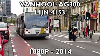 Vanhool AG300  De LIJN 4153 [upl. by Shushan]