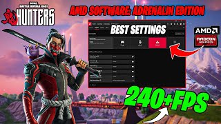 🔧 AMD Radeon Best Setting For Fortnite Chapter 6 Season 1 🔥FPS BOOST amp Fix Stutters 2024 [upl. by Othilia]