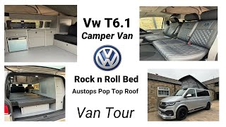 Volkswagen Transporter T61 Camper Van Conversion Swb Dsg  Van Life Uk [upl. by Asiralc]