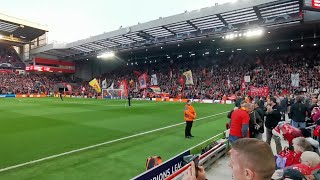 Amazing sound  Allez Allez Allez before Liverpool Villarreal CL Semi Final [upl. by Sirrot257]