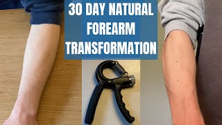 Do Grip Strengtheners Actually Work  30 DAY FOREARM TRANSFORMATION [upl. by Winson]