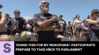 ‘Doing this for my mokopuna’ Participants prepare to take hīkoi to Parliament  Stuffconz [upl. by Sel]