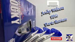 DataDart Jocky Wilson 95 Tungsten Steel Tip Darts Review [upl. by Asert]