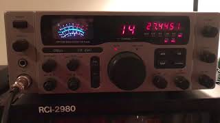 Galaxy DX 2547 Base CB Radio skip talk [upl. by Jorie139]