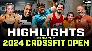 Highlights from the 2024 CrossFit Open [upl. by Namhar]