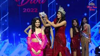 Crowning Moment of Anwita Sundaram  MTD 2022 2nd Runner Up [upl. by Hedda34]