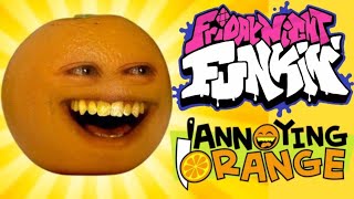 FNF VS Annoying Orange Friday Night Funkin Mod [upl. by Eduj431]