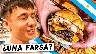 PROBANDO LA MEJOR HAMBURGUESA DE ARGENTINA  La Birra Bar [upl. by Auohs]