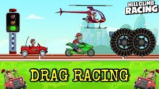 The FASTEST CAR in HILL CLIMB RACING  DRAG RACE [upl. by Eilahtan392]