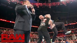 Randy Orton invades Raw to attack Brock Lesnar Raw Aug 1 2016 [upl. by Mala]