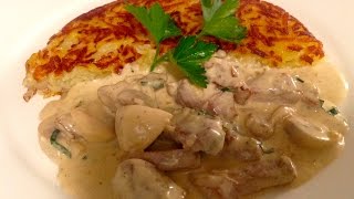 Zürcher Geschnetzeltes Rezept [upl. by Ruford322]