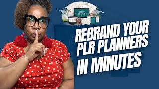 How to Create and Sell Digital Planners and Stickers  Rebrand your PLR Planner [upl. by Sukramed]