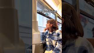 š‡§š‡ŖĀæComo ir de Bruselas a Brujas en tren š  š’° [upl. by Etnoled]