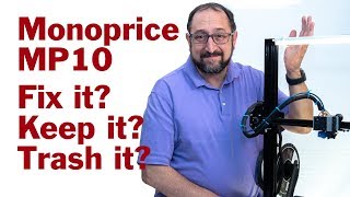 Monoprice MP10 3d Printer the Good and the Bad [upl. by Aleacim24]