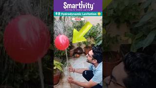 Ball Spinning midair 😳 Hydrodynamic Levitation Experiment 🤯 Fun Science DIY Activity 🚨 shorts [upl. by Schulz]