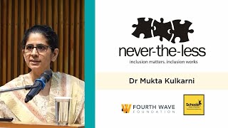 Dr Mukta Kulkarni on Disability inclusion in education spaces at nevertheless conference 2023 [upl. by Telfer]