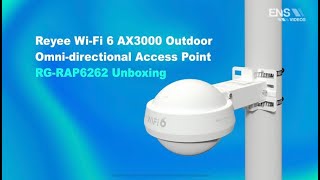 RGRAP6262 High Performance Outdoor Access Point Unboxing [upl. by Airotal]