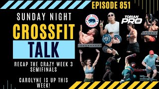 Sunday Night CrossFit Talk  Who Punched their Tickets to the CrossFit Games [upl. by Kcirdez]