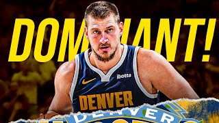 Nikola Jokić Dominates Again 202425 NBA MVP Frontrunner with TripleDouble Numbers [upl. by Efren]