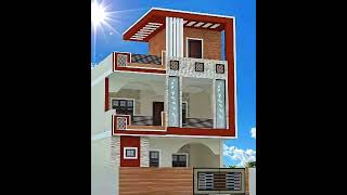 house homedesign beautifulelevation bestelevation viralvideo video [upl. by Ardnohs]