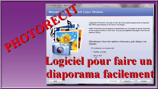 PHOTORECIT logiciel pour faire un diaporama [upl. by Ronna]