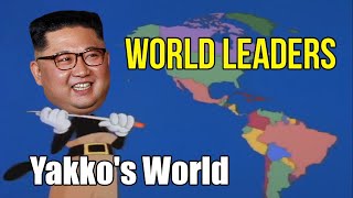 Yakkos World but 200 World Leaders Singing [upl. by Dalt]