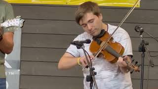 Bluegrass Band  87 at Old Fiddlers Convention in Galax VA [upl. by Ellecram]