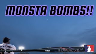 2024 MONSTA USSSA KINETIK SLOWPITCH SOFTBALL BAT REVIEW  CHALLENGE ISSUED AT THE END [upl. by Yrelbmik]