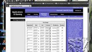 Port Forwarding For Noobs Linksys Routers [upl. by Ahsilak]
