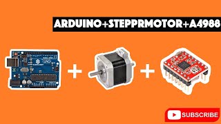 How to control stepper motor with A4988 motor driver with Arduino in Hindi 2021 [upl. by Lamont]